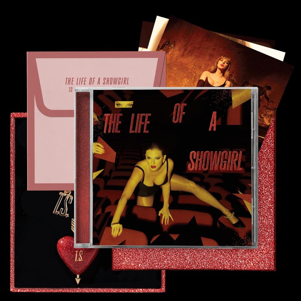 Taylor Swift CD Set in Black, Red, Pink, Gold